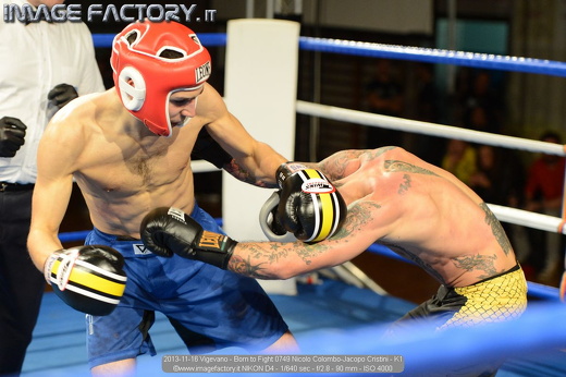 2013-11-16 Vigevano - Born to Fight 0749 Nicolo Colombo-Jacopo Cristini - K1